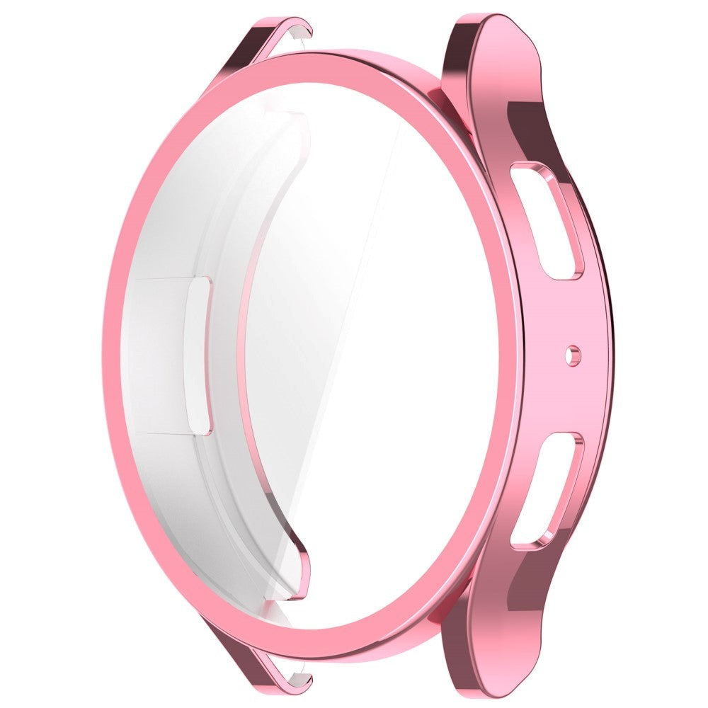 Samsung Galaxy Watch 6 (44mm) Plastic Case w. Built-in screen Protector- Pink