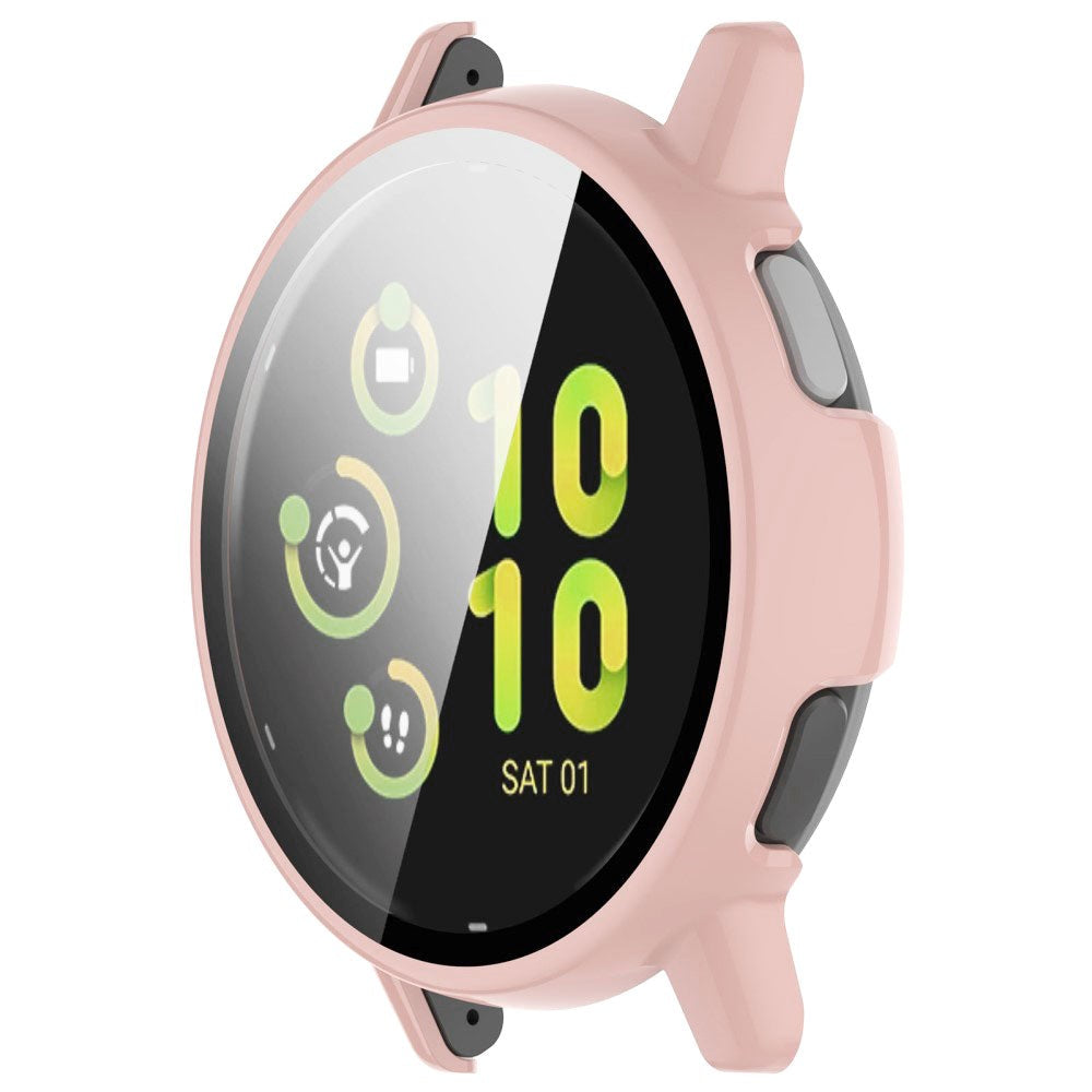 Garmin Vivoactive 5 Hard Plastic Case w. Built-in Screen Protection - Pink