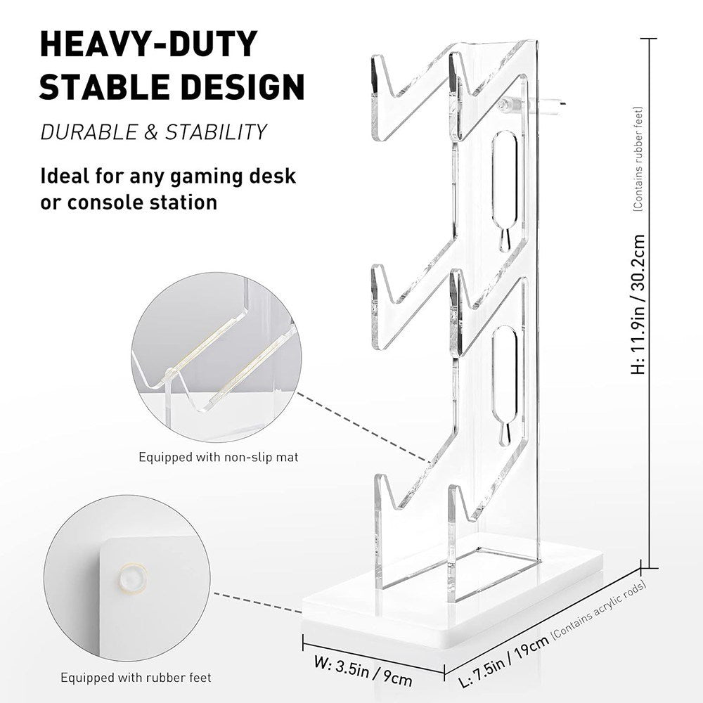 Stand for Controller & Headset - White