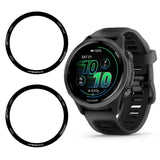Garmin Forerunner 570 (42mm) Screen Protector - 2 pcs. - Transparent / Black Edge