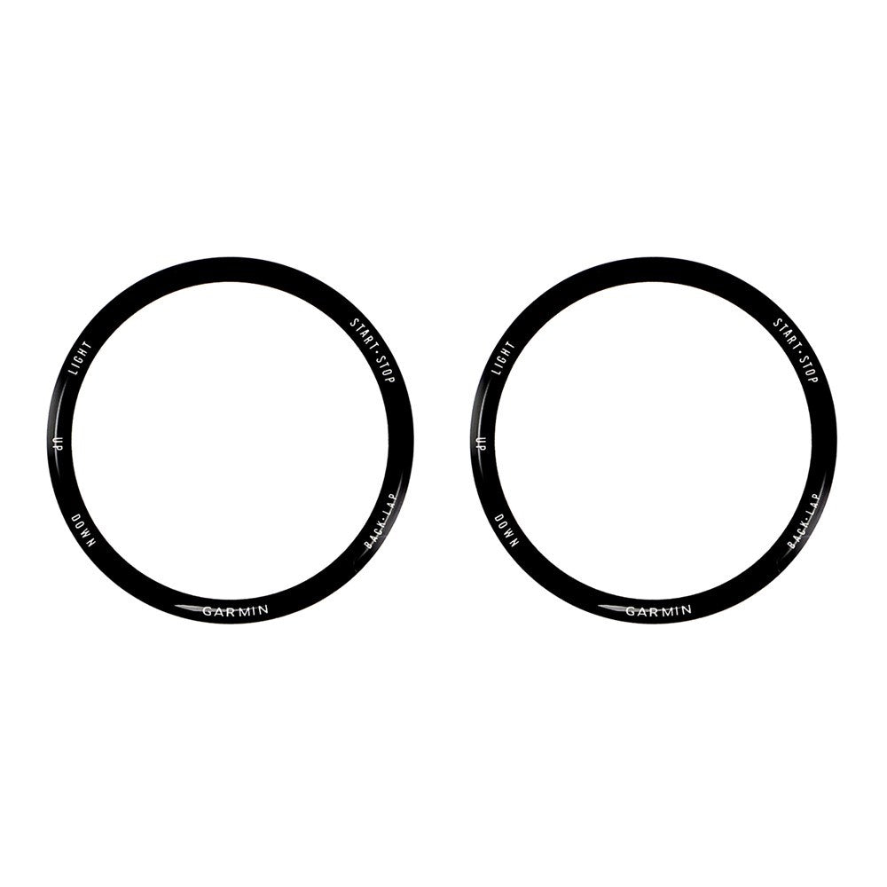 Garmin Forerunner 570 (42mm) Screen Protector - 2 pcs. - Transparent / Black Edge