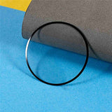 Huawei Watch 5 (46mm) Screen Protector Film – Transparent / Black Edge