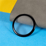 Samsung Galaxy Watch 8 (40mm) Plastic Screen Protector - Transparent / Black Edge