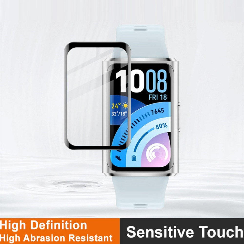 Huawei Band 11 Pro IMAK Screen Protector - Transparent / Black Edge