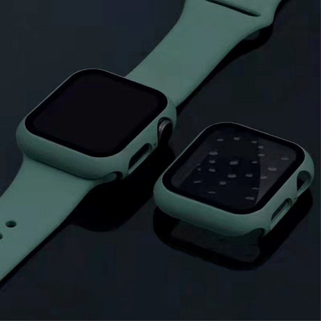 Apple Watch 8 / 7 (41mm) Hard Plastic Case w. Built-in Screen Protector - Green