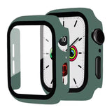 Apple Watch 8 / 7 (45mm) Hard Plastic Case w. Built-in Screen Protector - Green