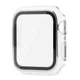 Apple Watch Ultra (49mm) Hard Plastic Case w. Built-in Screen Protection - White / Silver