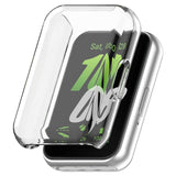 Samsung Galaxy Fit3 Flexible Plastic Case w. Built-In Screen Protection - Transparent