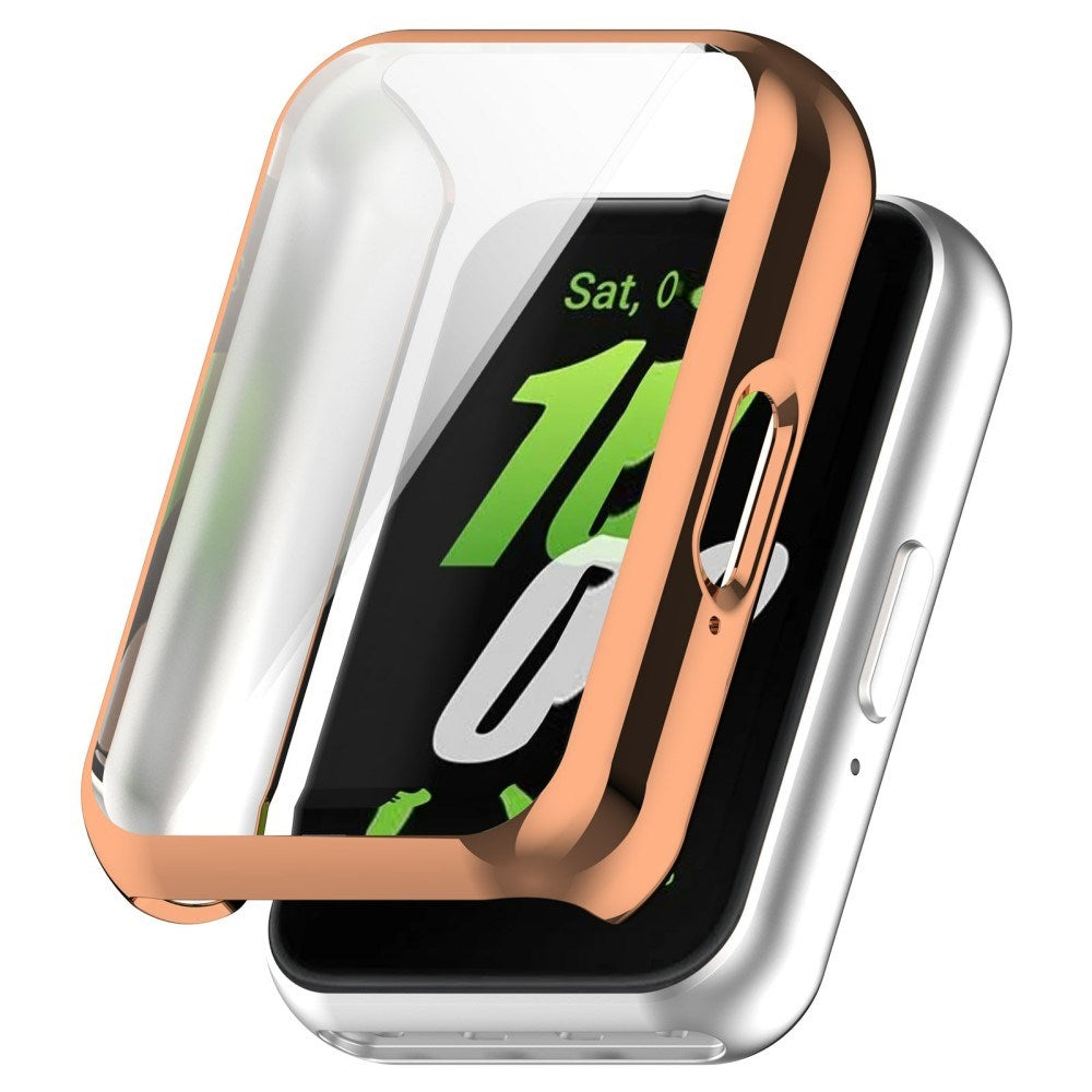 Samsung Galaxy Fit3 Plastic Case w. Built-in screen Protector - Rose Gold