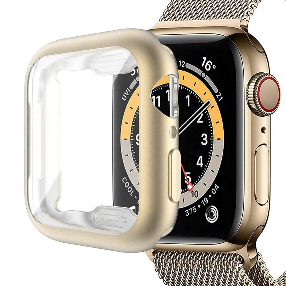 Apple Watch Ultra 3 / 2 / 1 (49mm) Flexible Plastic Case with Screen Protection - Gold