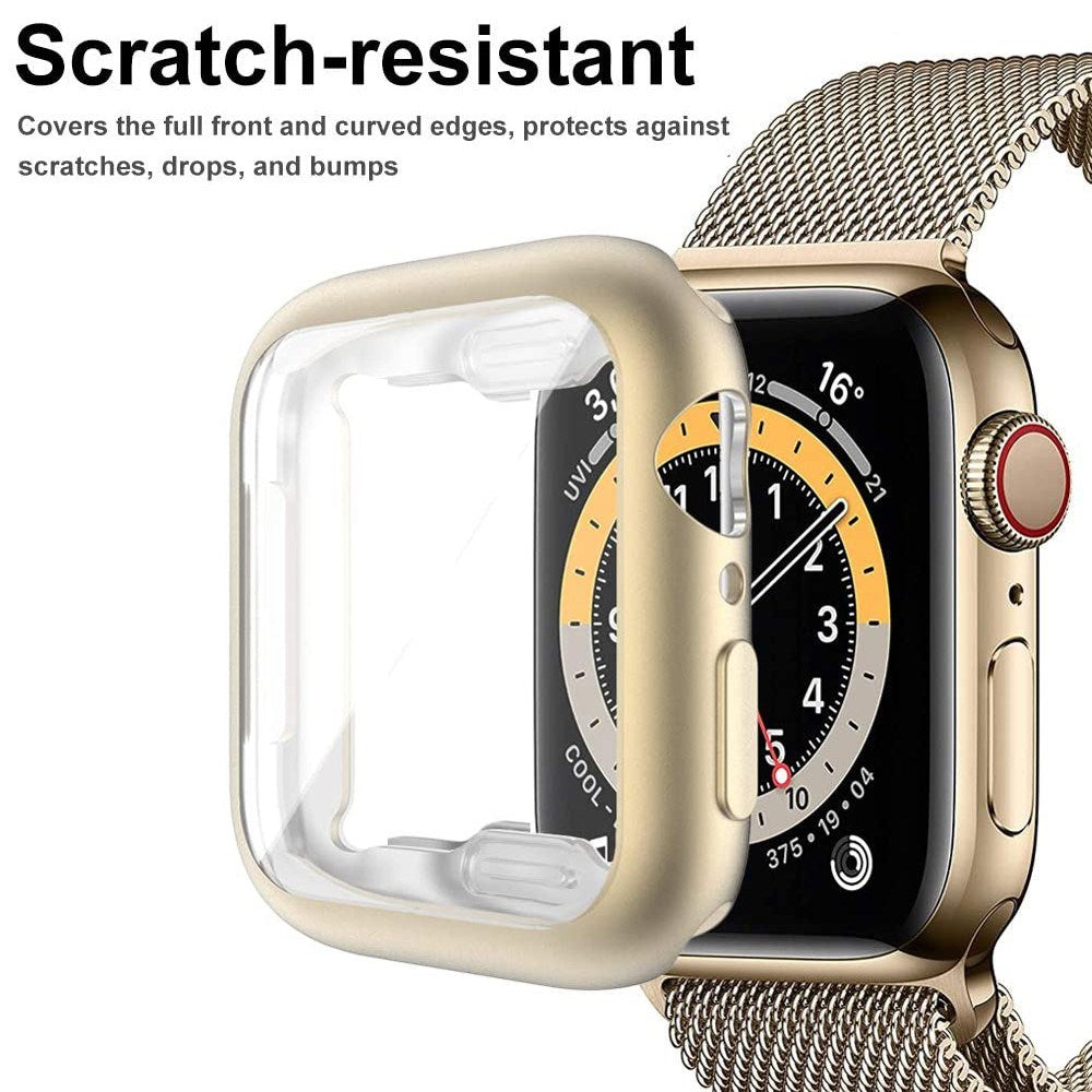 Apple Watch Ultra 3 / 2 / 1 (49mm) Flexible Plastic Case with Screen Protection - Gold