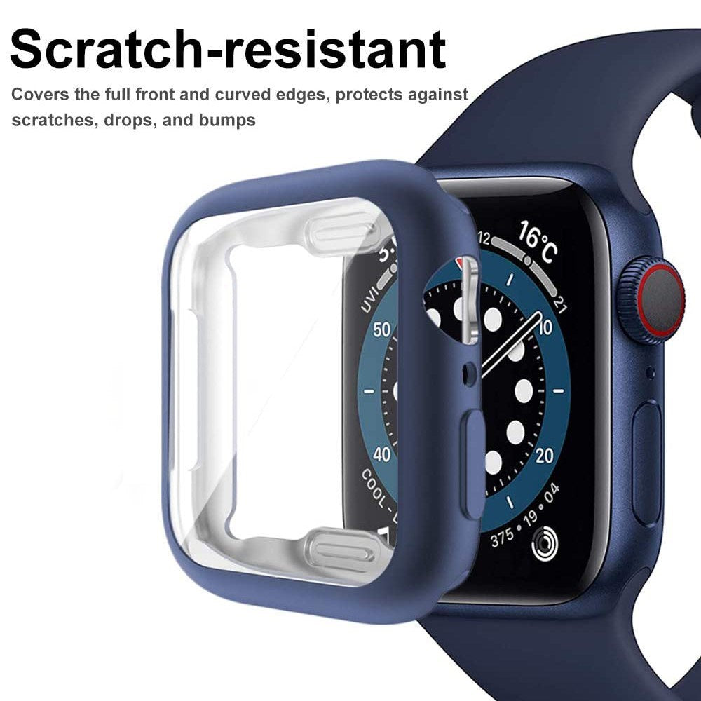 Apple Watch Ultra 3 / 2 / 1 (49mm) Flexible Plastic Case with Screen Protection - Blue