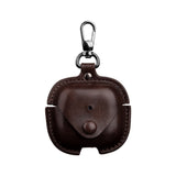 Airpods 4 Vegan Leather Case - Dark Brown