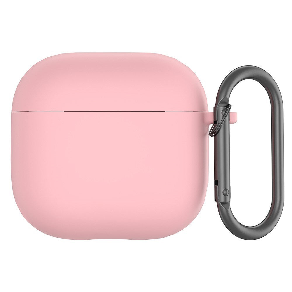 Apple AirPods (4. gen.) Silicone Case with Carabiner - Pink