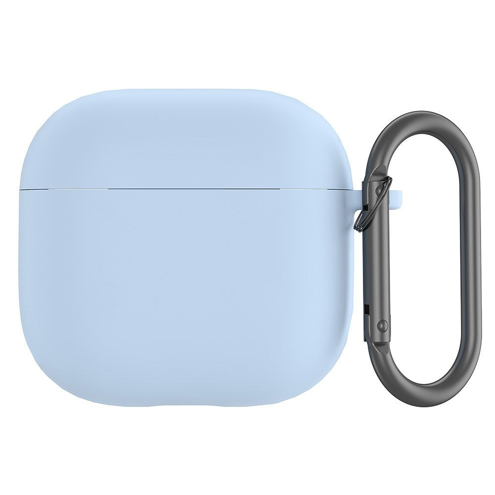 Apple AirPods (4. gen.) Silicone Case with Carabiner - Light Blue