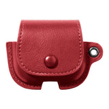 Apple AirPods (3rd Gen.) Faux Leather Case with Button Closure - Red