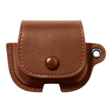 Apple AirPods (3rd Gen.) Faux Leather Case with Button Closure - Light Brown