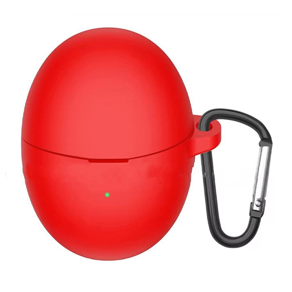 Huawei FreeBuds 6 Silicone Case with Carabiner - Red