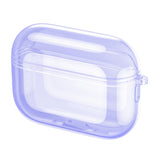 Apple AirPods Pro (3rd gen.) Transparent Flexible Plastic Case - Transparent / Purple