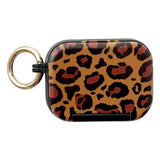 Apple AirPods Pro (3rd gen.) Patterned Plastic Case with Mirror - Leopard / Black