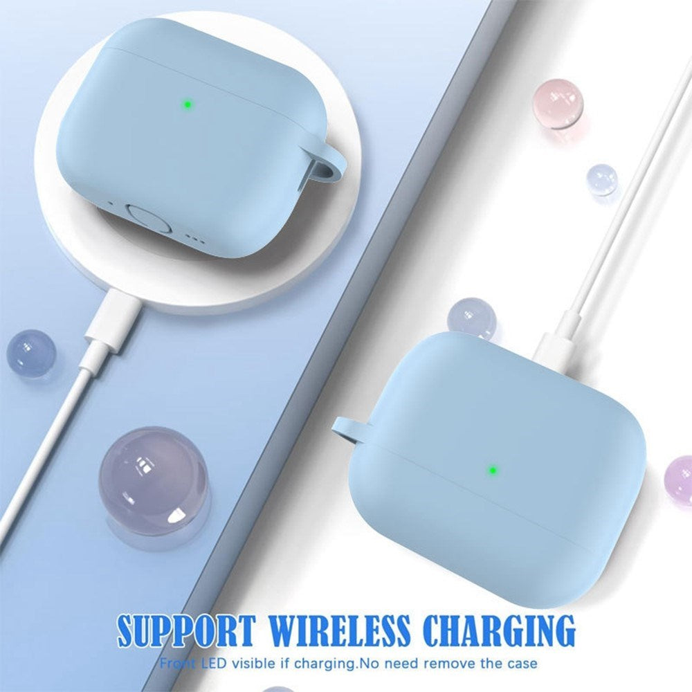 Apple AirPods Pro (3rd gen.) Silicone Case with Carabiner & Cleaning Pen - Lavender