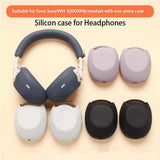 Silicone Cover for Sony WH-1000XM6 Headphones - Grey