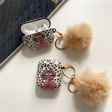 Apple AirPods Pro Plastic Case with Pendant - Leopard