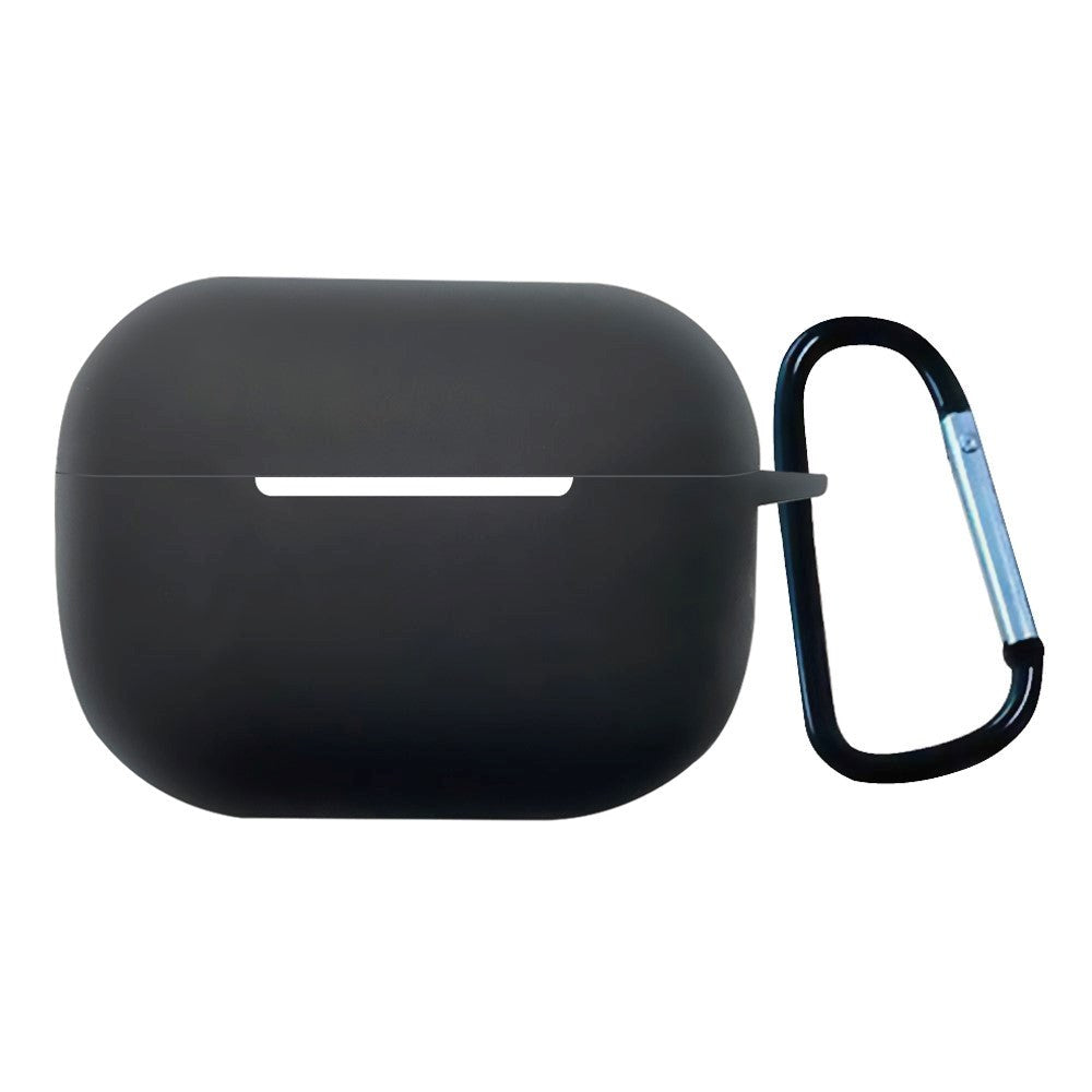 Apple Airpods Pro 2nd Gen (2022) Silicone Case w. Snap Hook - Black