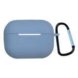 Apple Airpods Pro 2nd Gen (2022) Silicone Case w. Snap Hook - Azure Blue