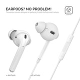 Apple AirPods (1st & 2nd Gen) Earbuds 3 Pack with Storage Case - Size S - White