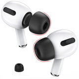 AirPods Pro (1. & 2. Gen.) AHASTYLE WG28 Memory Foam Earplugs - Size S - Black