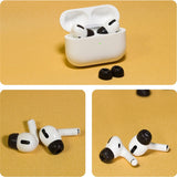 AirPods Pro (1st & 2nd Gen) AHASTYLE Memory Foam Earplugs - S / M / L - Black