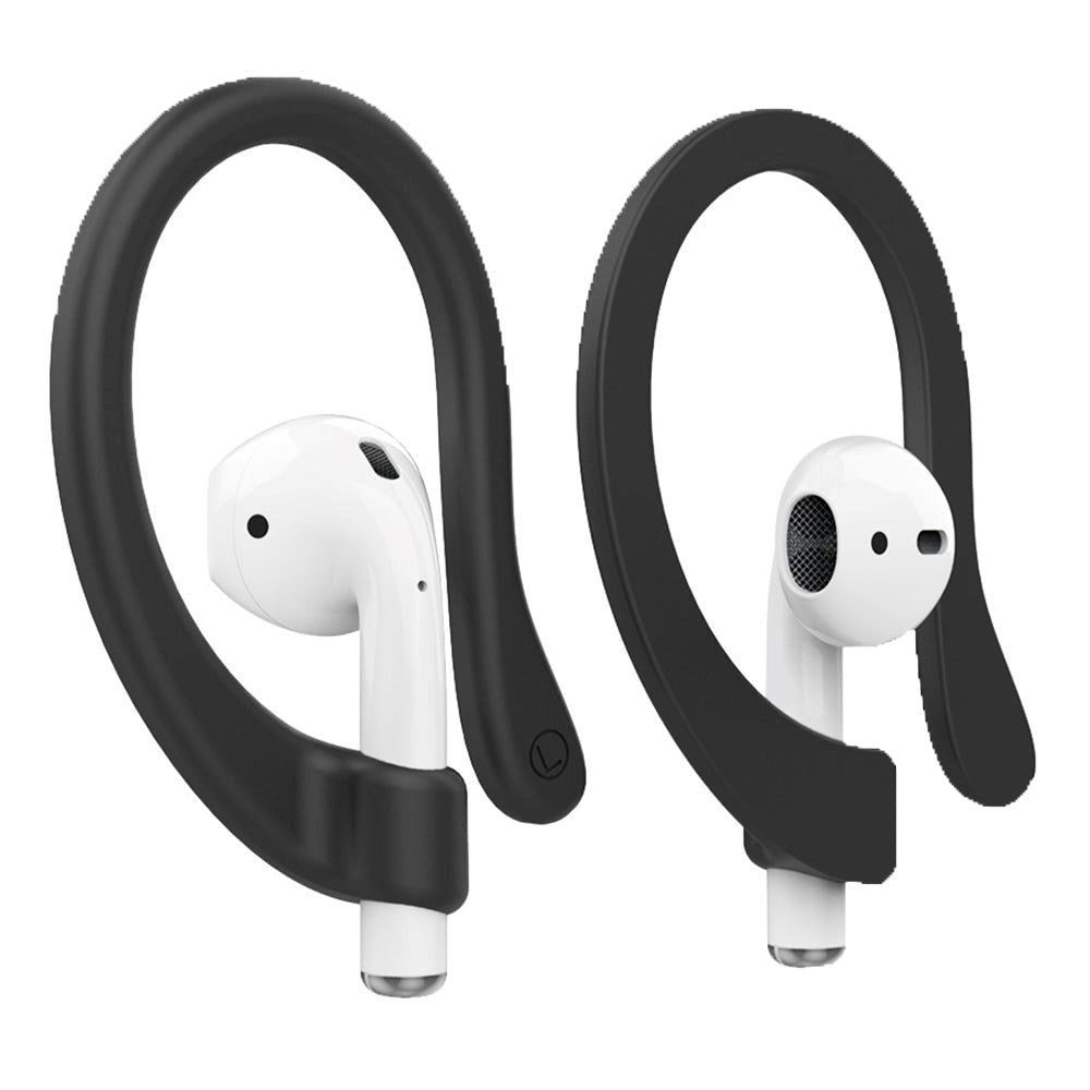 AirPods / AirPods Pro Flexible Magnetic Silicone Earhook - Black