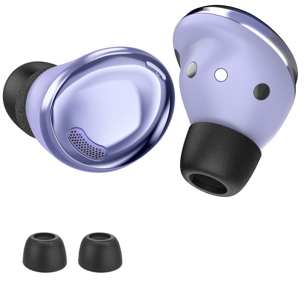 Samsung Galaxy Buds Pro / Buds2 Pro Memory Foam EarBuds Covers - Black - Size S