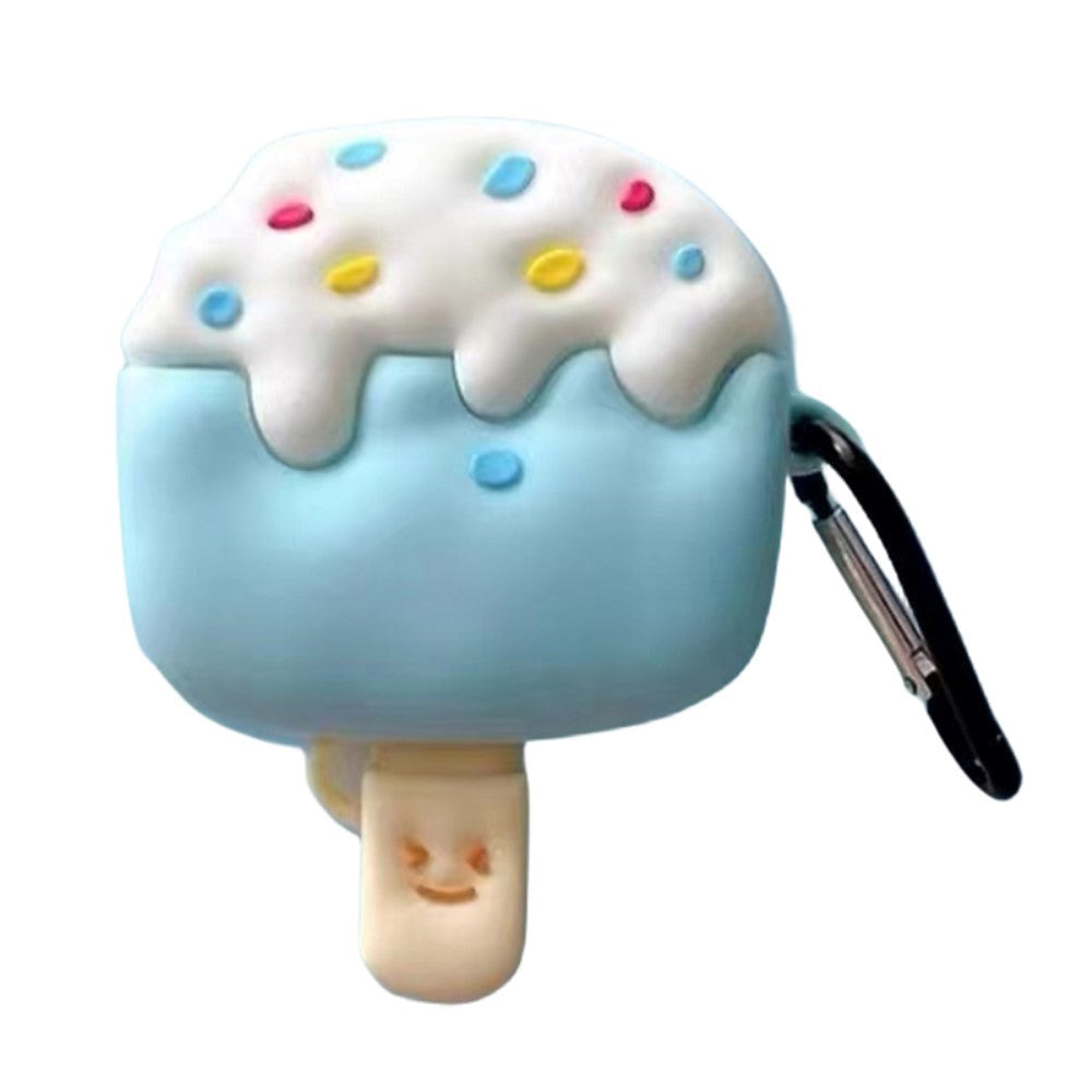 Apple AirPods (3rd gen.) Silicone Case w. Carabiner - Ice Cream Design