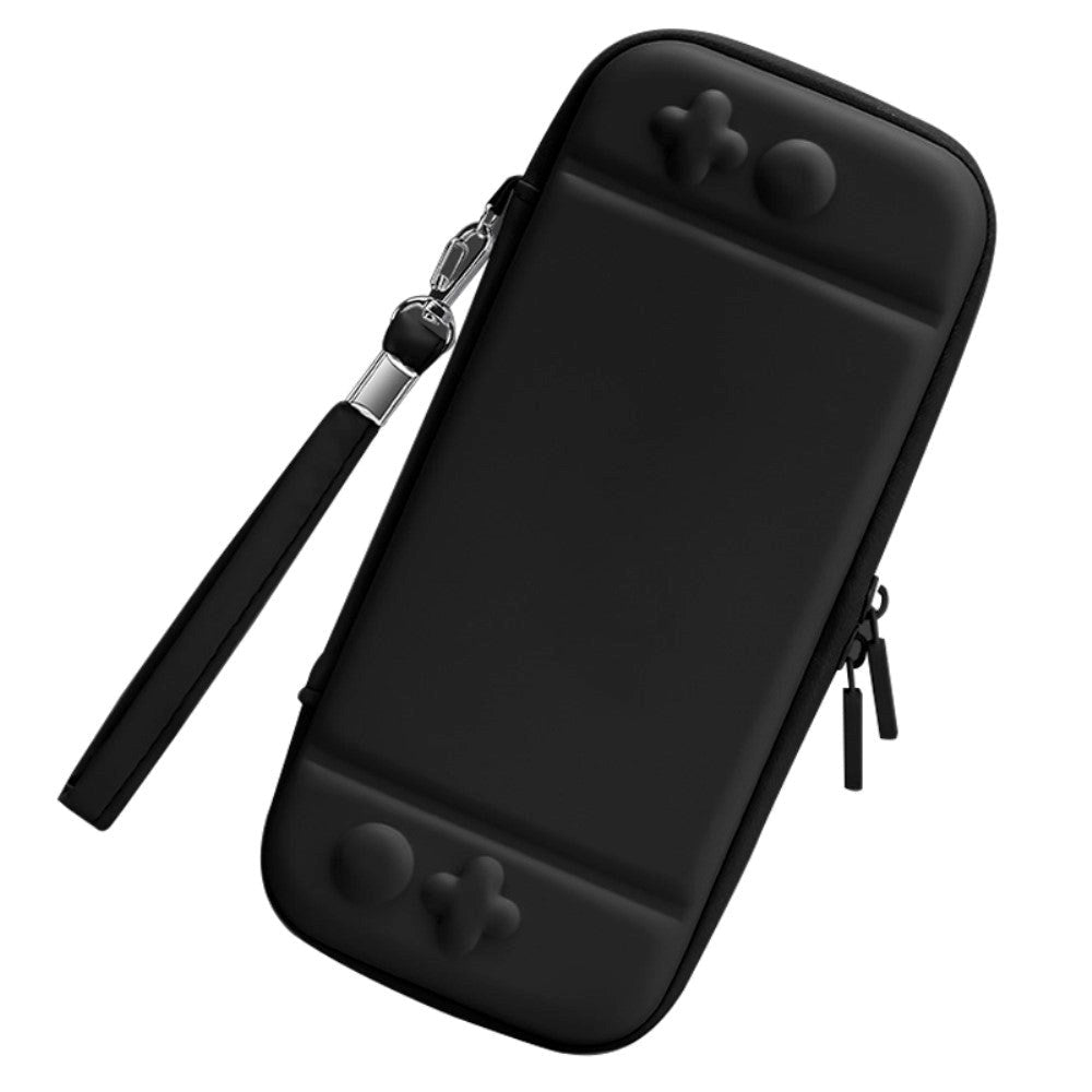 Nintendo Switch / Switch OLED Storage Shell w. Zipper - Black