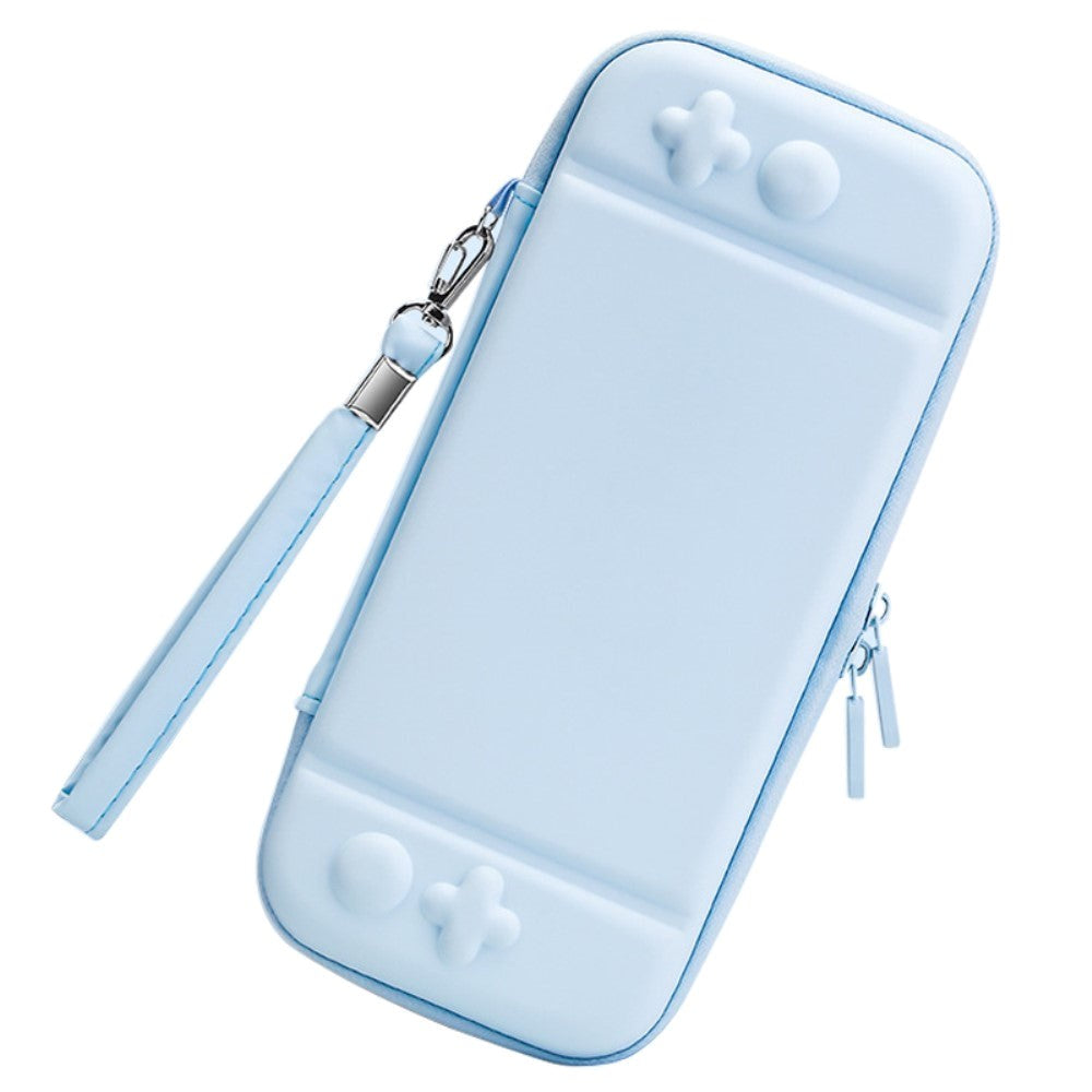 Nintendo Switch / Switch OLED Storage Shell w. Zipper - Blue