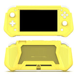 Nintendo Switch Lite 360° Plastic Case w. Screen Protection - Yellow