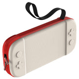 Nintendo Switch 2 Nylon Storage Bag with Strap - Beige / Red