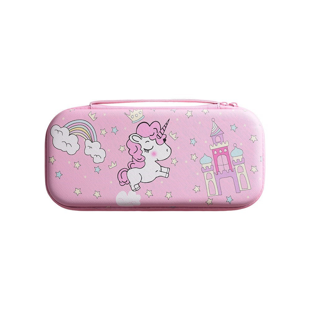 Nintendo Switch 2 Storage Bag with Handle & Design - Pink