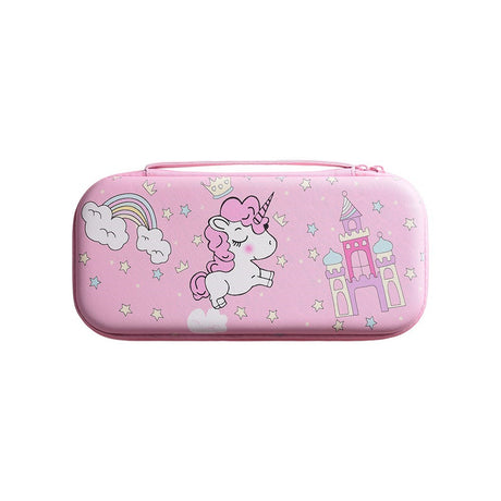 Nintendo Switch 2 Storage Bag with Handle & Design - Pink