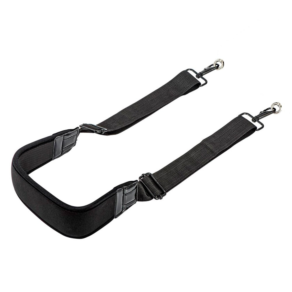 Ergonomic Adjustable Neck and Shoulder Strap - Black