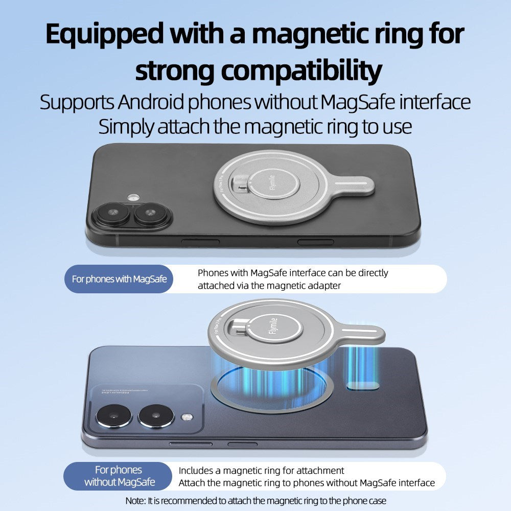 Magnetic Adapter for Insta360 Flow 2 Pro Gimbal - Grey