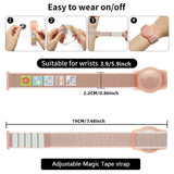 AirTag Nylon Bracelet for Kids - Dinosaurs