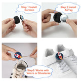 Apple AirTag Silikon Holder for Shoe with Motiv - Dolphin