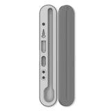 Apple Pencil Storage Hard Case in PC Plastic - Grey