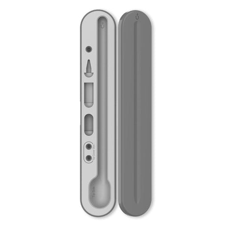 Apple Pencil Storage Hard Case in PC Plastic - Grey