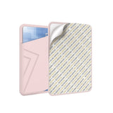 Silicone Back Card Holder Self Adhesive - Pink