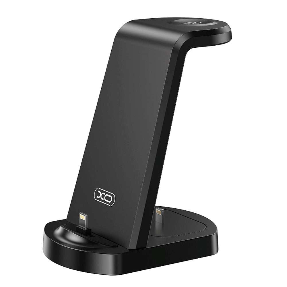 XO WX035 3-in-1 Charging Station 15W - Black