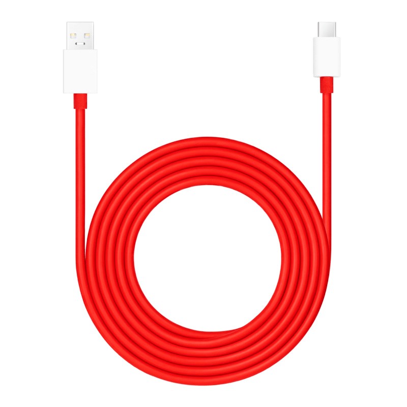 OnePlus USB-A to USB-C Cable 1.5m - Red